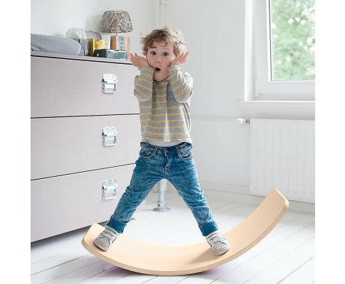 Balance Board Beam Seesaw Wooden