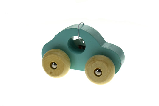 SIMPLE WOODEN TOY CAR - GREEN