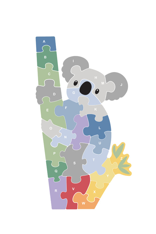 KOALA A-Z CHUNKY JIGSAW PUZZLE