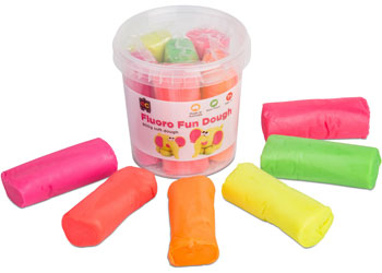 Fluoro Fun Dough 900g tub