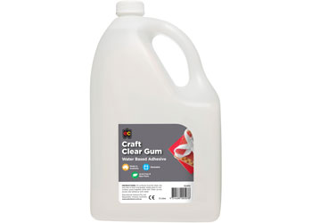 Clear Gum Glue - 5 Litre