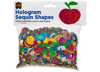 Hologram Sequin Shapes