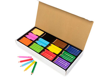 Jumbo Stubby Washable Colouring Pencils Box of 120