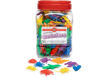 Garden Bug Counters Jar of 144