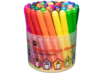 Master Mega Markers - Tub of 48