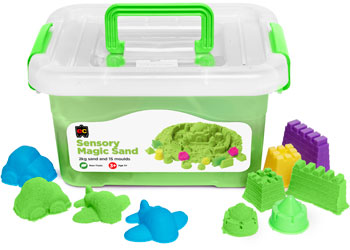 Sensory Magic Sand with Moulds 2kg Tub