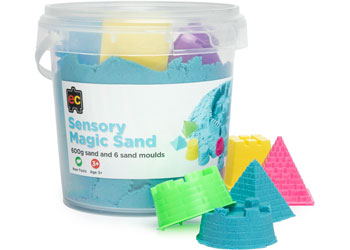 Sensory Magic Sand with Moulds 600g