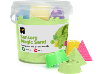 Sensory Magic Sand with Moulds 600g