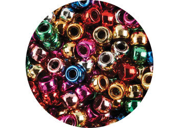 Pony Beads Metallic Beads