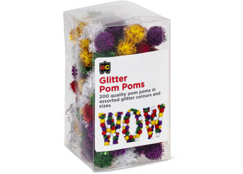 Glitter Pom Poms