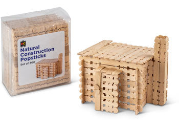 Natural Construction Popsticks