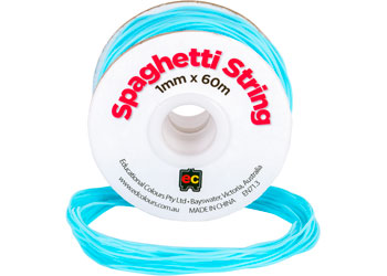 Spaghetti String 60m - Black