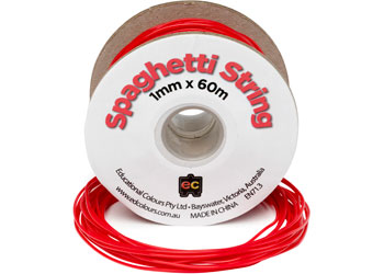 Spaghetti String 60m - Black