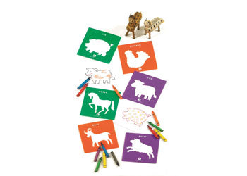 Farmyard Animals Stencils