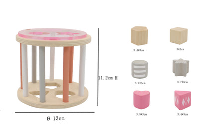 CALM & BREEZY ROLLING SHAPE SORTER PINK