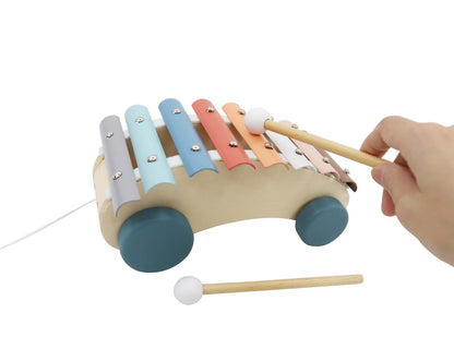 CALM & BREEZY PULL ALONG XYLOPHONE CAR